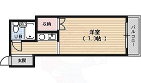 コーポ土山  ｜ 京都府京都市下京区不明門通七条上る粉川町（賃貸マンション1K・4階・20.00㎡） その2