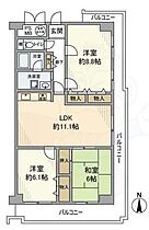 京都府京都市右京区嵯峨柳田町（賃貸マンション3LDK・4階・76.70㎡） その2