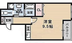 京都府京都市右京区西京極豆田町（賃貸マンション1R・7階・29.29㎡） その2