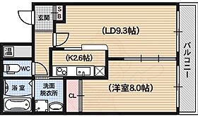 京都府京都市南区東九条上御霊町（賃貸マンション1LDK・2階・46.12㎡） その2