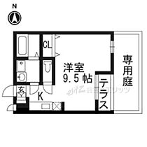 ルミエール高槻 107 ｜ 大阪府高槻市北園町1-1（賃貸アパート1R・1階・24.84㎡） その2