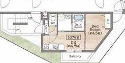 ＫＯＲＥ・ＹＩＥＬＤ千里丘 1階1DKの間取り