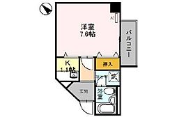 間取図画像 1K