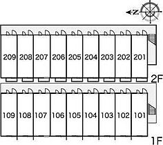 レオパレス佐井寺 104 ｜ 大阪府吹田市佐井寺３丁目1-27（賃貸アパート1K・1階・19.87㎡） その11