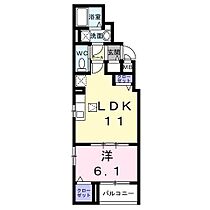 パーチェ　エテルノII 202 ｜ 大阪府吹田市南吹田１丁目3-20（賃貸アパート1LDK・2階・40.58㎡） その2