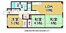 間取り：3LDKの間取り♪