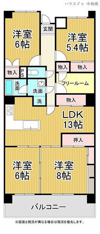4LDKの間取り♪