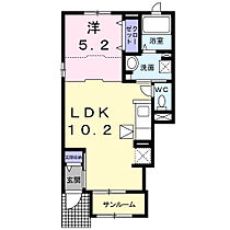 佐賀県鳥栖市養父町字塩塚495番地（賃貸アパート1LDK・1階・40.02㎡） その2