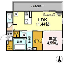 福岡県久留米市上津町1770-1（賃貸アパート1LDK・3階・41.79㎡） その2