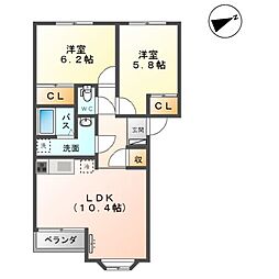 荒木駅 5.4万円