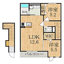 Forest Presia  ｜ 奈良県磯城郡田原本町大字阪手（賃貸アパート2LDK・2階・57.59㎡） その2