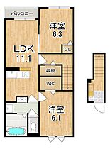 奈良県橿原市久米町（賃貸アパート2LDK・2階・58.60㎡） その2