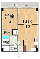 ビクトワール八木  ｜ 奈良県橿原市新賀町（賃貸マンション1LDK・2階・44.00㎡） その2