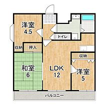 ガーデンハイツ明日香  ｜ 奈良県橿原市葛本町（賃貸マンション3LDK・6階・66.60㎡） その2