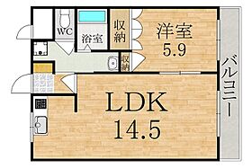 グラン　コリーヌ  ｜ 奈良県吉野郡大淀町大字新野（賃貸アパート1LDK・1階・45.36㎡） その2