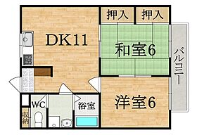 ハイツエミカIII  ｜ 奈良県橿原市豊田町（賃貸アパート2LDK・1階・49.00㎡） その2