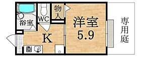 レ・ベッレアカーザ  ｜ 奈良県橿原市新口町（賃貸アパート1K・2階・21.21㎡） その2