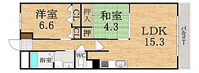 奈良県橿原市上品寺町（賃貸マンション2LDK・2階・59.17㎡） その2