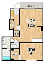 ラピュタB  ｜ 奈良県橿原市鳥屋町（賃貸アパート1LDK・1階・46.34㎡） その2