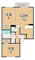 ルミナス　アークB  ｜ 奈良県磯城郡田原本町（賃貸アパート2LDK・2階・54.72㎡） その2