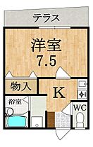 駒井ハイツ  ｜ 奈良県橿原市木原町（賃貸アパート1K・1階・25.28㎡） その2