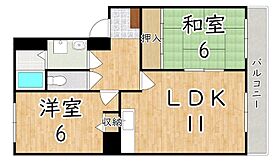 アーバンガーデン高田  ｜ 奈良県大和高田市東中１丁目（賃貸マンション2LDK・2階・54.49㎡） その2