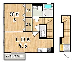 ビベール  ｜ 奈良県香芝市磯壁３丁目（賃貸アパート1LDK・2階・46.61㎡） その2