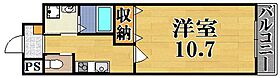 奈良県奈良市西大寺南町（賃貸マンション1K・6階・33.19㎡） その2