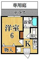 マメゾン21  ｜ 奈良県奈良市西大寺北町３丁目（賃貸アパート1K・1階・21.00㎡） その2