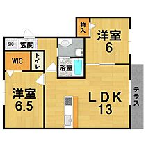 フォンド・メゾンA棟  ｜ 奈良県奈良市四条大路３丁目（賃貸アパート2LDK・1階・59.86㎡） その2