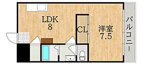 マンションヒライ  ｜ 奈良県奈良市学園大和町５丁目（賃貸マンション1LDK・2階・37.00㎡） その2