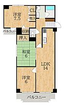 ライオンズマンション学園前  ｜ 奈良県奈良市鶴舞西町（賃貸マンション3LDK・2階・76.61㎡） その2