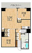 奈良県奈良市学園北２丁目（賃貸マンション2LDK・3階・64.19㎡） その2