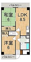 ディアレスト王寺  ｜ 奈良県北葛城郡王寺町王寺２丁目（賃貸マンション2LDK・6階・50.00㎡） その2