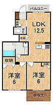 シャーメゾン・フォレスティ・スクエア  ｜ 奈良県北葛城郡王寺町畠田８丁目（賃貸アパート2LDK・1階・54.61㎡） その2