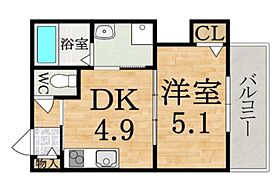 （仮称）クレアール小泉東III  ｜ 奈良県大和郡山市小泉町東１丁目（賃貸アパート1DK・2階・25.74㎡） その2