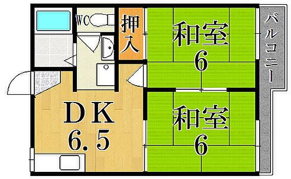 ラフォーレ中川B棟_間取り_0