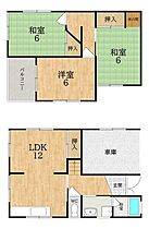 小泉町貸家  ｜ 奈良県大和郡山市小泉町（賃貸一戸建3LDK・--・79.92㎡） その2