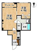 アルドーレ  ｜ 奈良県奈良市西九条町２丁目（賃貸アパート1LDK・1階・37.98㎡） その2