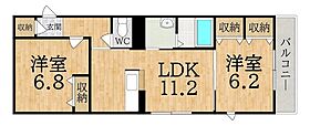 ShaMaison　Avenir （シャーメゾン　アベニール  ｜ 奈良県大和郡山市小泉町東２丁目（賃貸アパート2LDK・3階・56.20㎡） その2