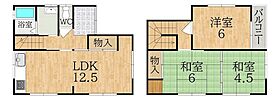 下三橋戸建  ｜ 奈良県大和郡山市下三橋町（賃貸一戸建3LDK・--・70.81㎡） その2