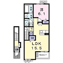 クレストールII  ｜ 奈良県天理市石上町（賃貸アパート1LDK・2階・53.68㎡） その2