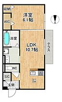 奈良県奈良市大安寺７丁目（賃貸アパート1LDK・1階・41.95㎡） その2