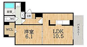 アプリコットIII  ｜ 奈良県奈良市杏町（賃貸アパート1LDK・1階・40.75㎡） その2