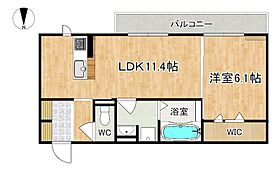 奈良県奈良市大森町（賃貸アパート1LDK・1階・43.94㎡） その2