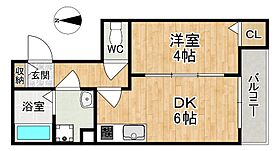 奈良県奈良市法蓮町（賃貸アパート1DK・2階・27.47㎡） その2