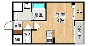 奈良県奈良市法蓮町（賃貸アパート1K・1階・26.64㎡） その2