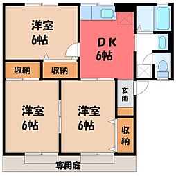 間取図画像 3DK