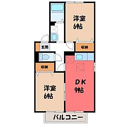 ハーヴェスト・パーク A 2階