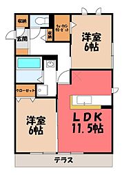 フロールガーデン 1階